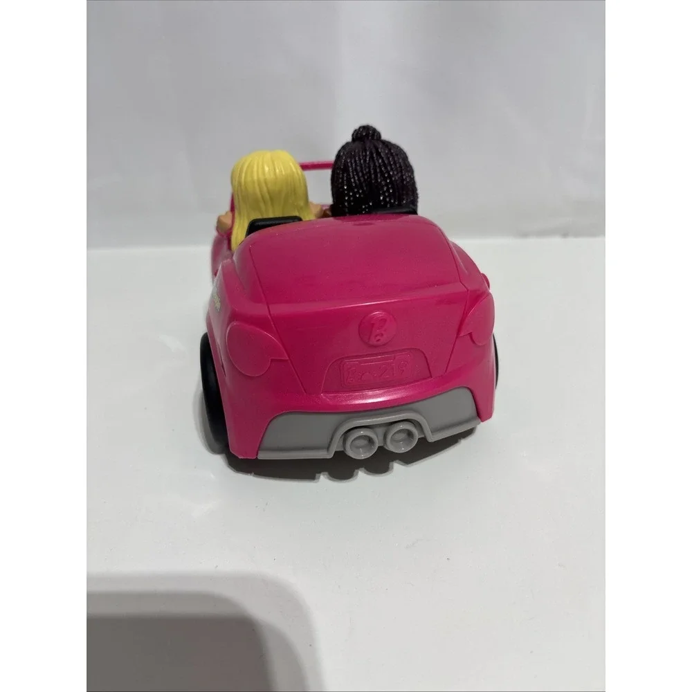 Fisher Price Little People BARBIE Talking Car Tested And‎ Working & 2 Figures